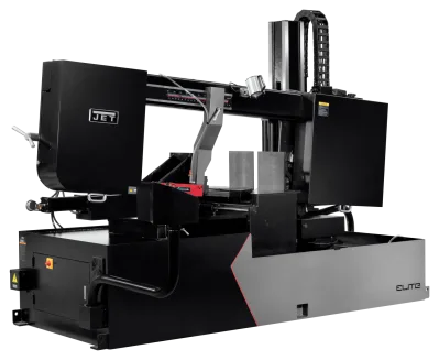 ECB-1833DMEVS-230, 18 x 31″ Semi-Automatic Dual Mitering EVS Bandsaw 230V, 3Ph