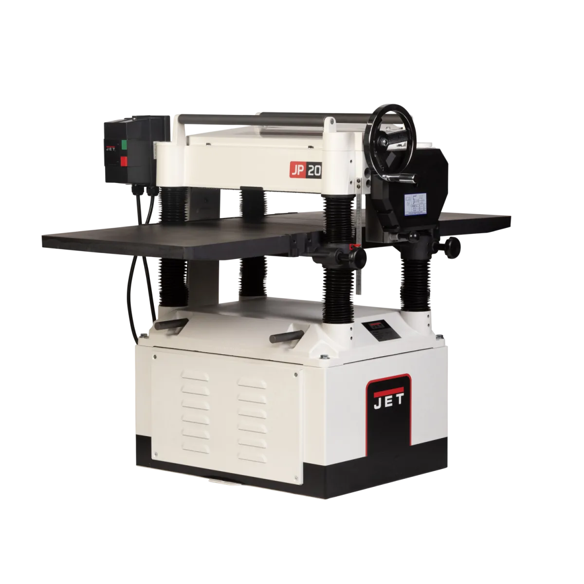 JWP-208HH-BLK, JET Black 20″ Helical Head Planer, 230V 1PH, 5HP