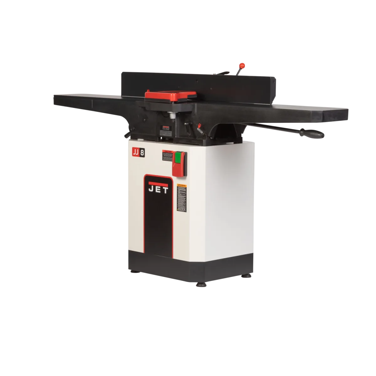 JET Black 8″ Helical-Head Jointer, 2 HP, 1PH 230V