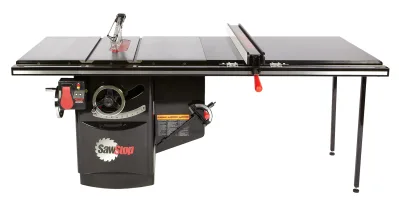 SawStop Industrial Cabinet Saw, 7.5 HP, 3 Phase, 230V, 52″ T-Glide Fence